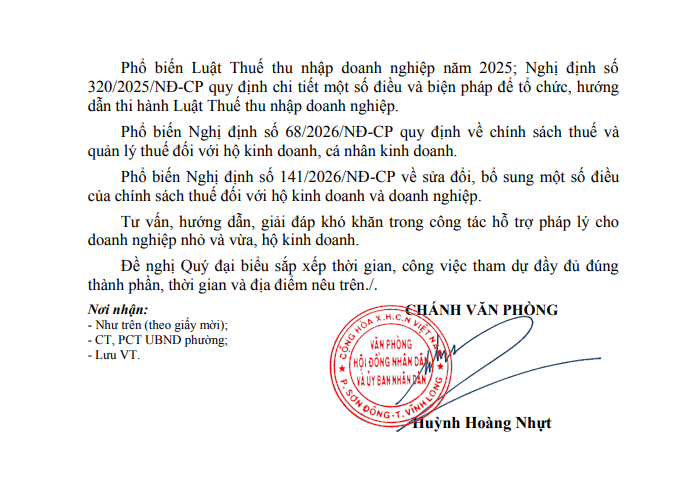 Tap Huan Doanh Nghiep Thi Hanh Van Ban Quy Pham Phap Luat 2