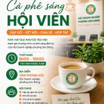 Cà phê sáng hội viên sáng thứ 5 hàng tuần kết nối hội viên hội doanh nghiệp phường Sơn Đông