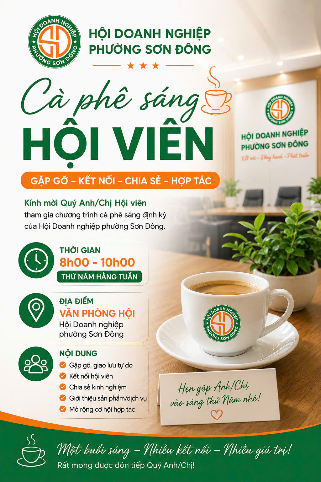 Cafe Sang Hoi Vien